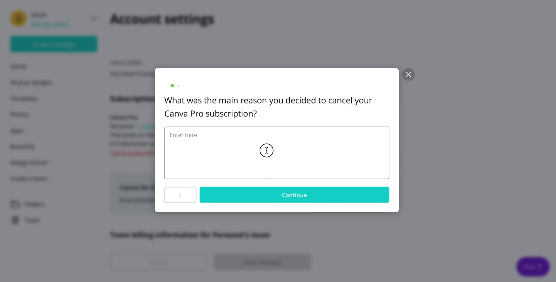 Downgrading your account on Canva video thumbnail