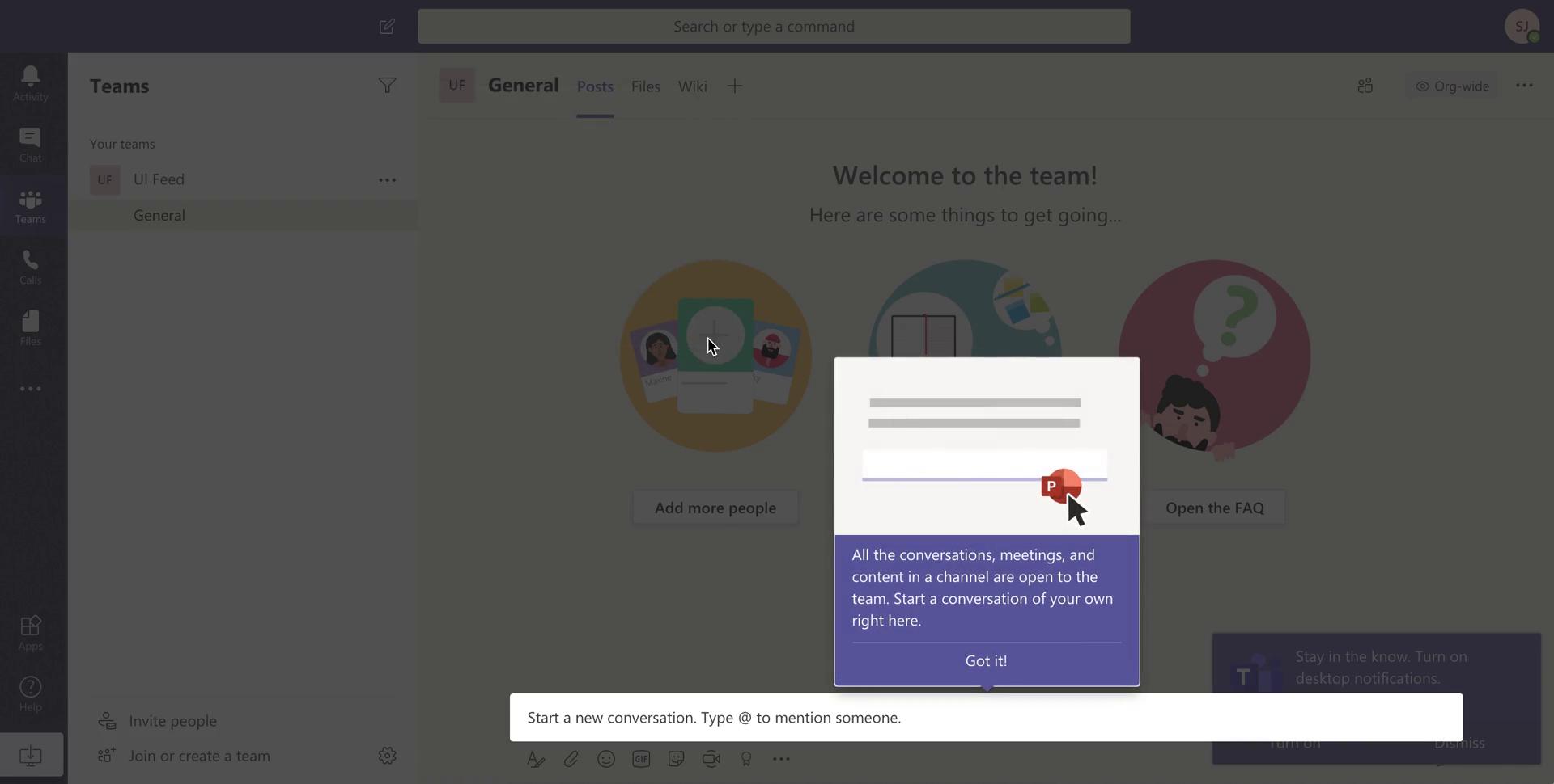 Onboarding screenshot