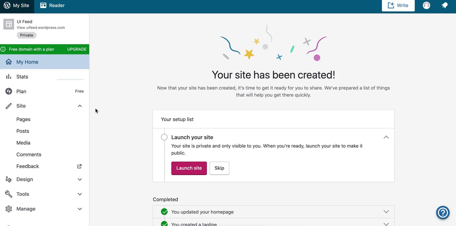 Onboarding screenshot