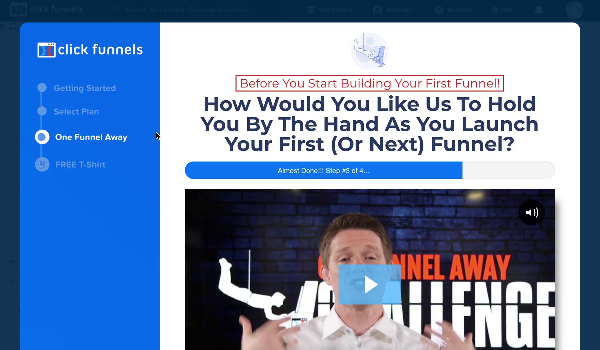 Onboarding on ClickFunnels video thumbnail