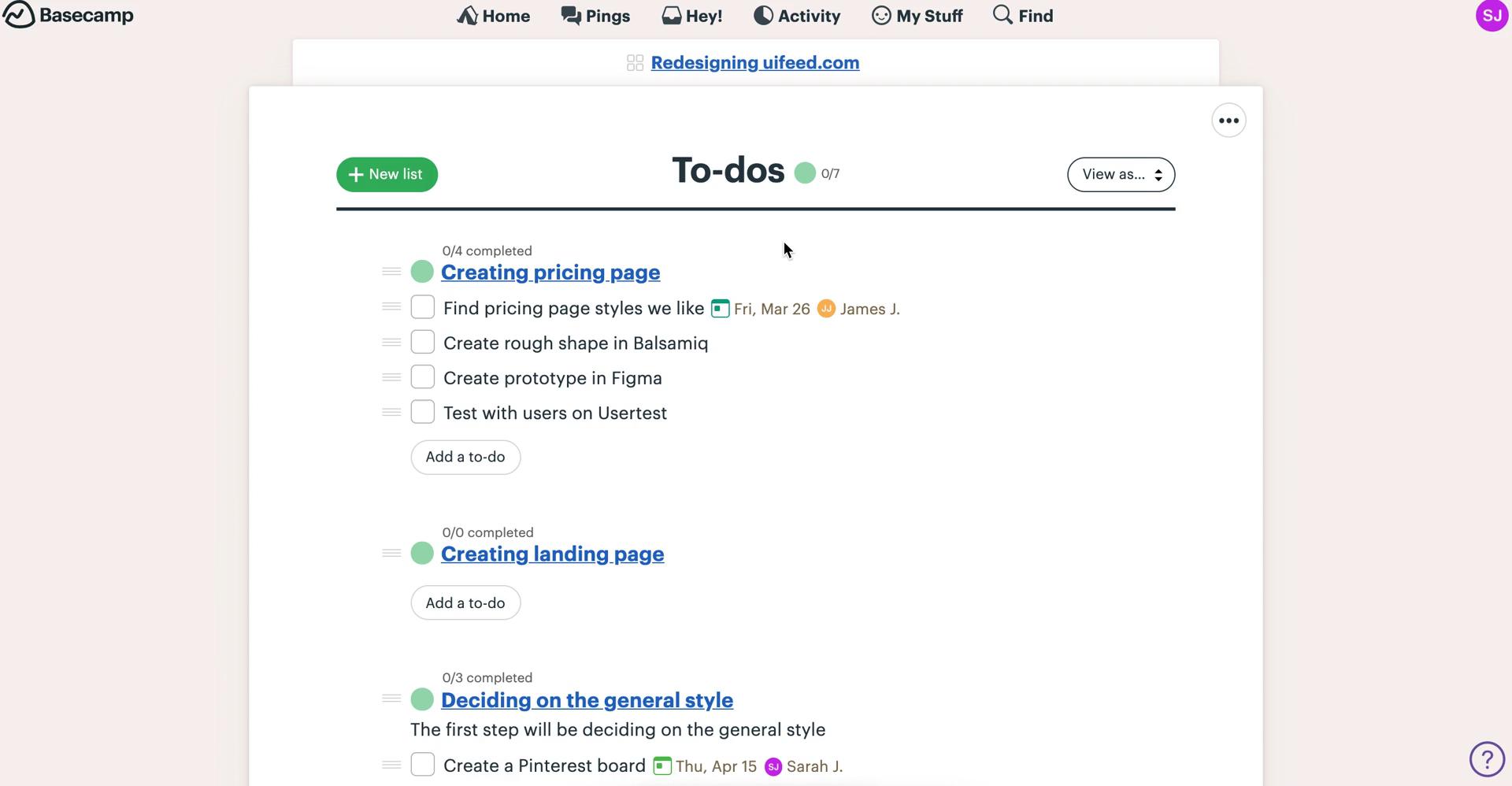 Tasks on Basecamp video thumbnail