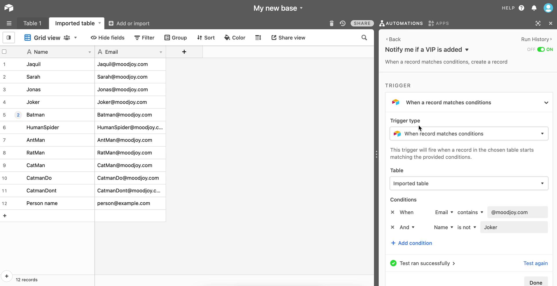 Creating an automation workflow on Airtable video thumbnail