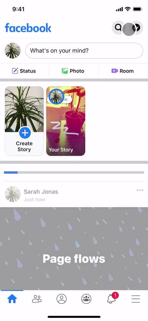 General browsing on Facebook video thumbnail