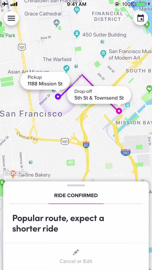 Booking transport on Lyft video thumbnail