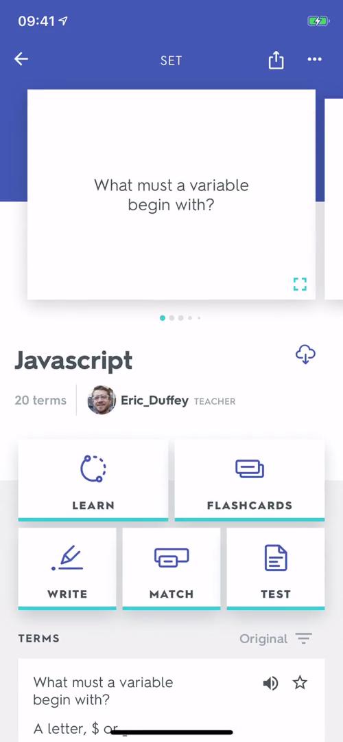 Searching on Quizlet video thumbnail