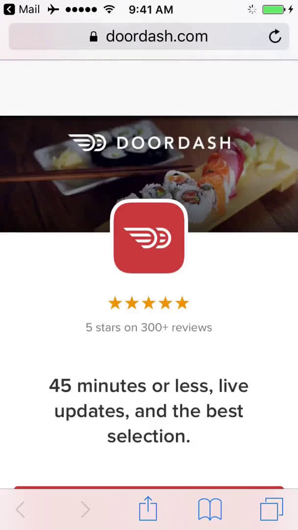 Invite code redeeming on DoorDash video thumbnail