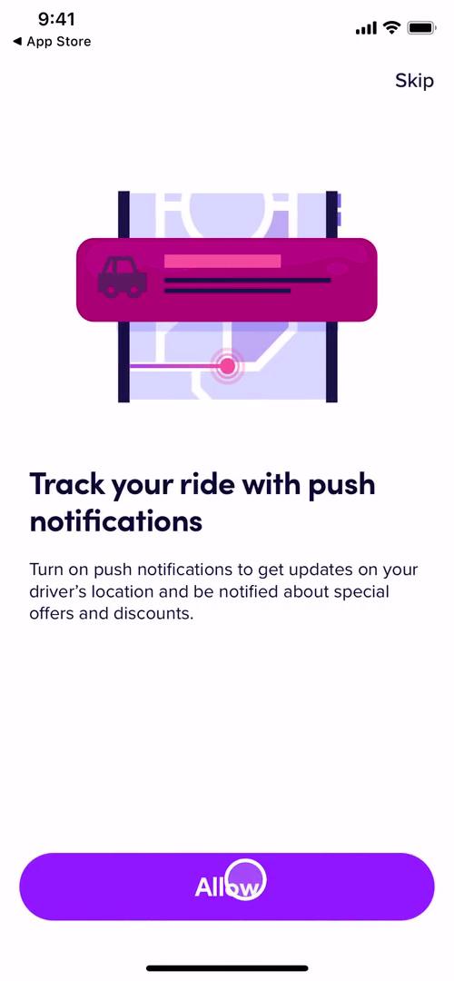 Onboarding screenshot