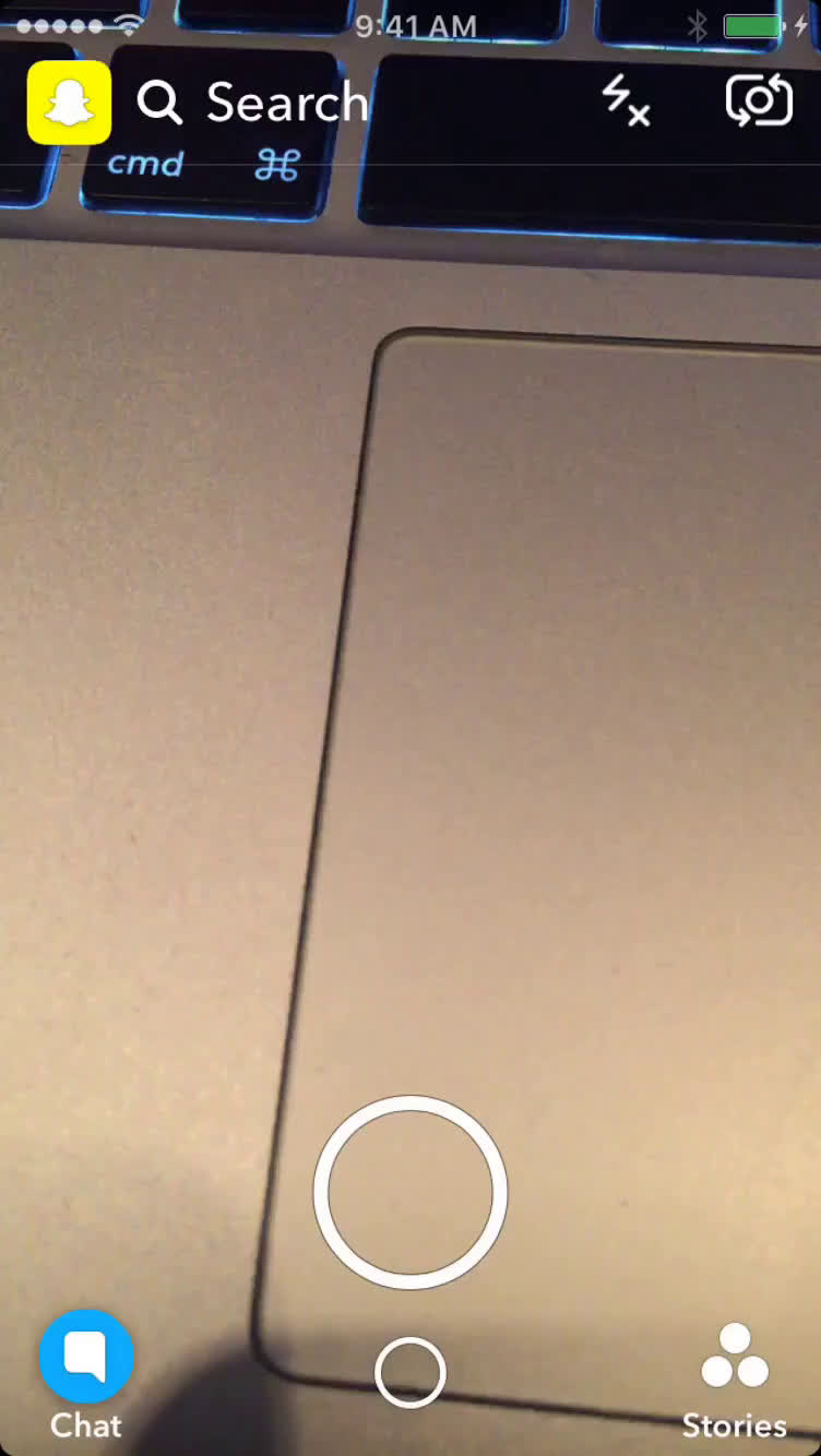 Searching on Snapchat video thumbnail