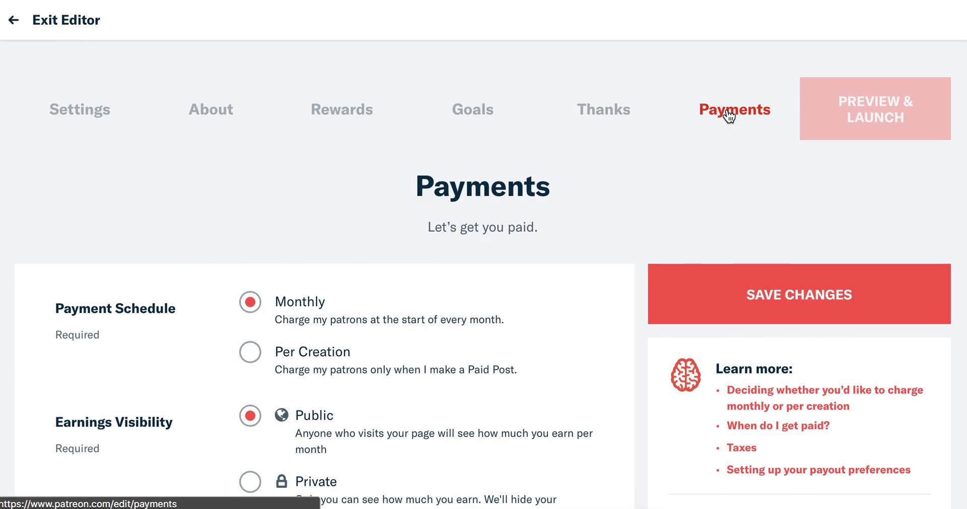 Onboarding screenshot