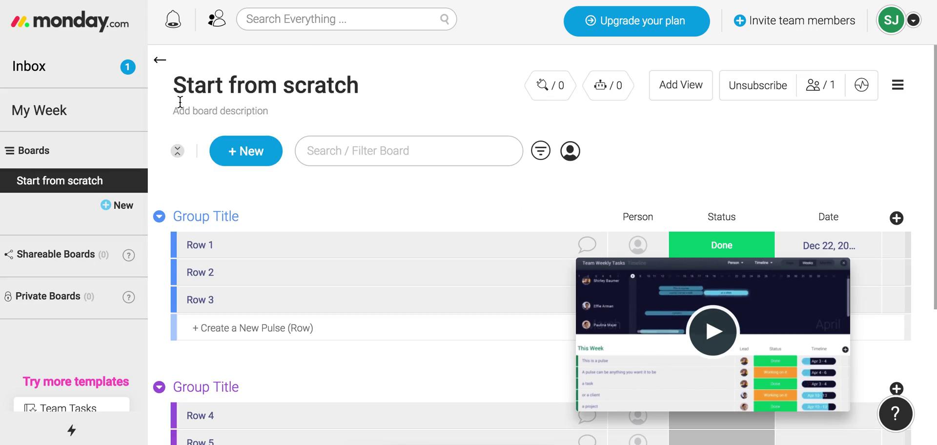 Onboarding screenshot