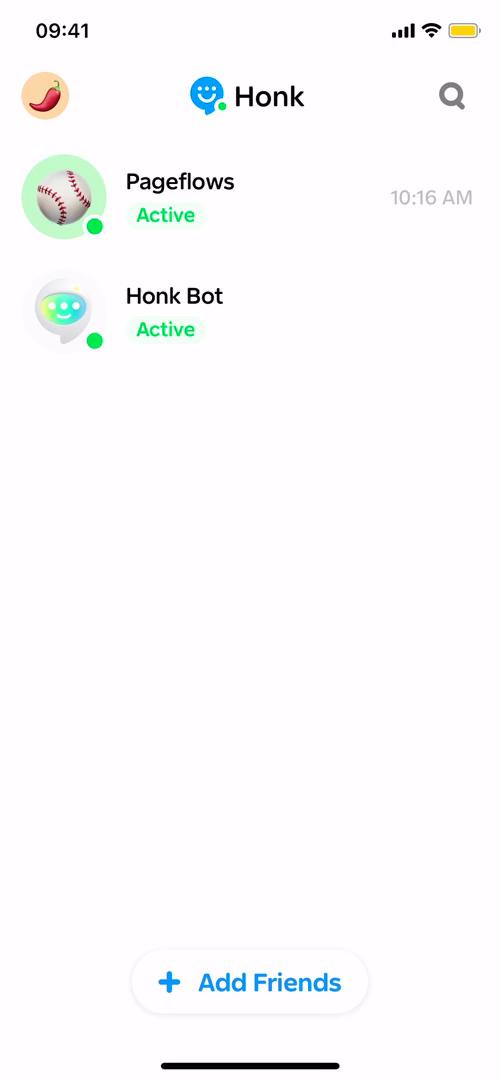 Chat screenshot