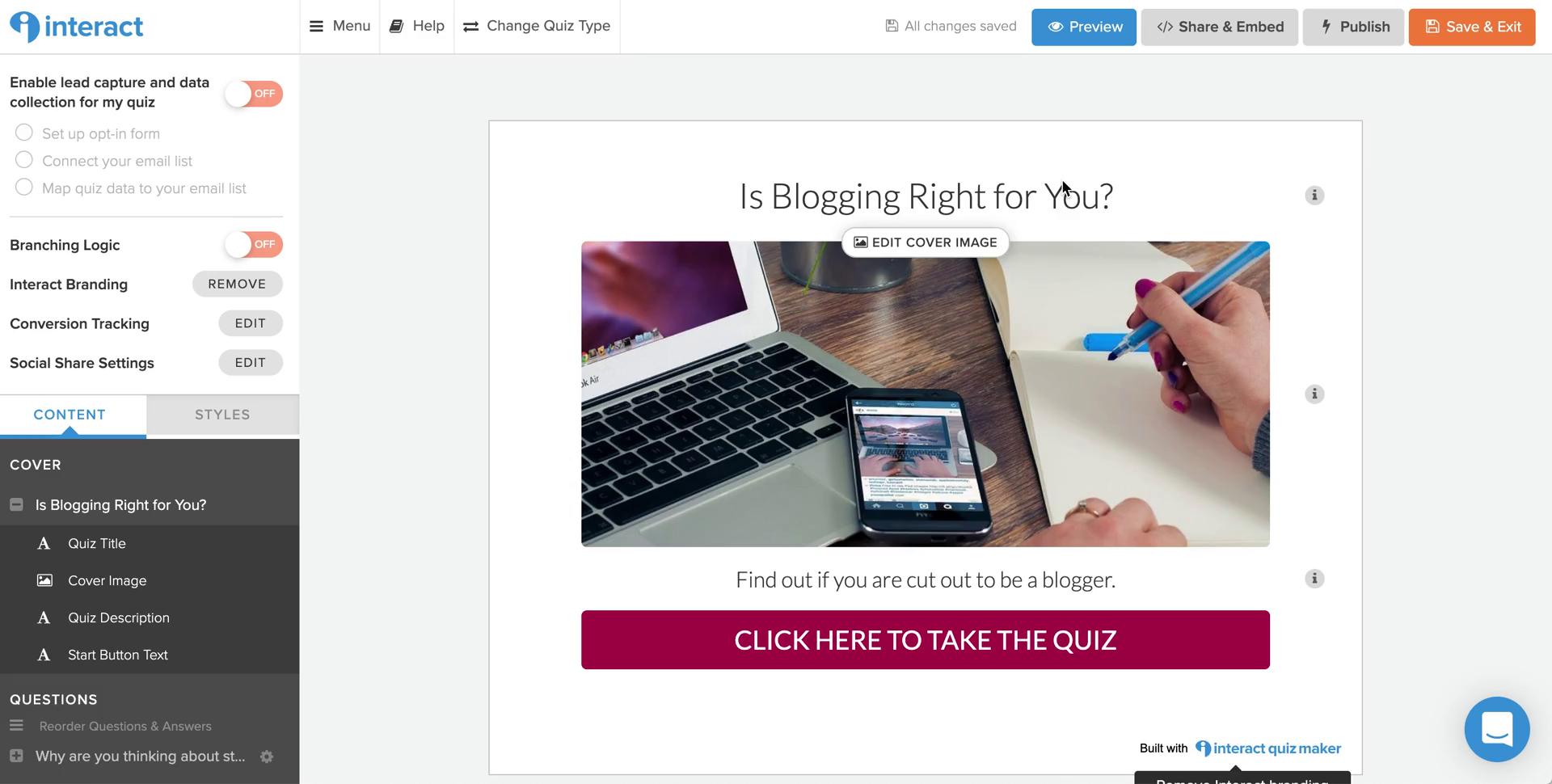 Creating a quiz on Interact video thumbnail