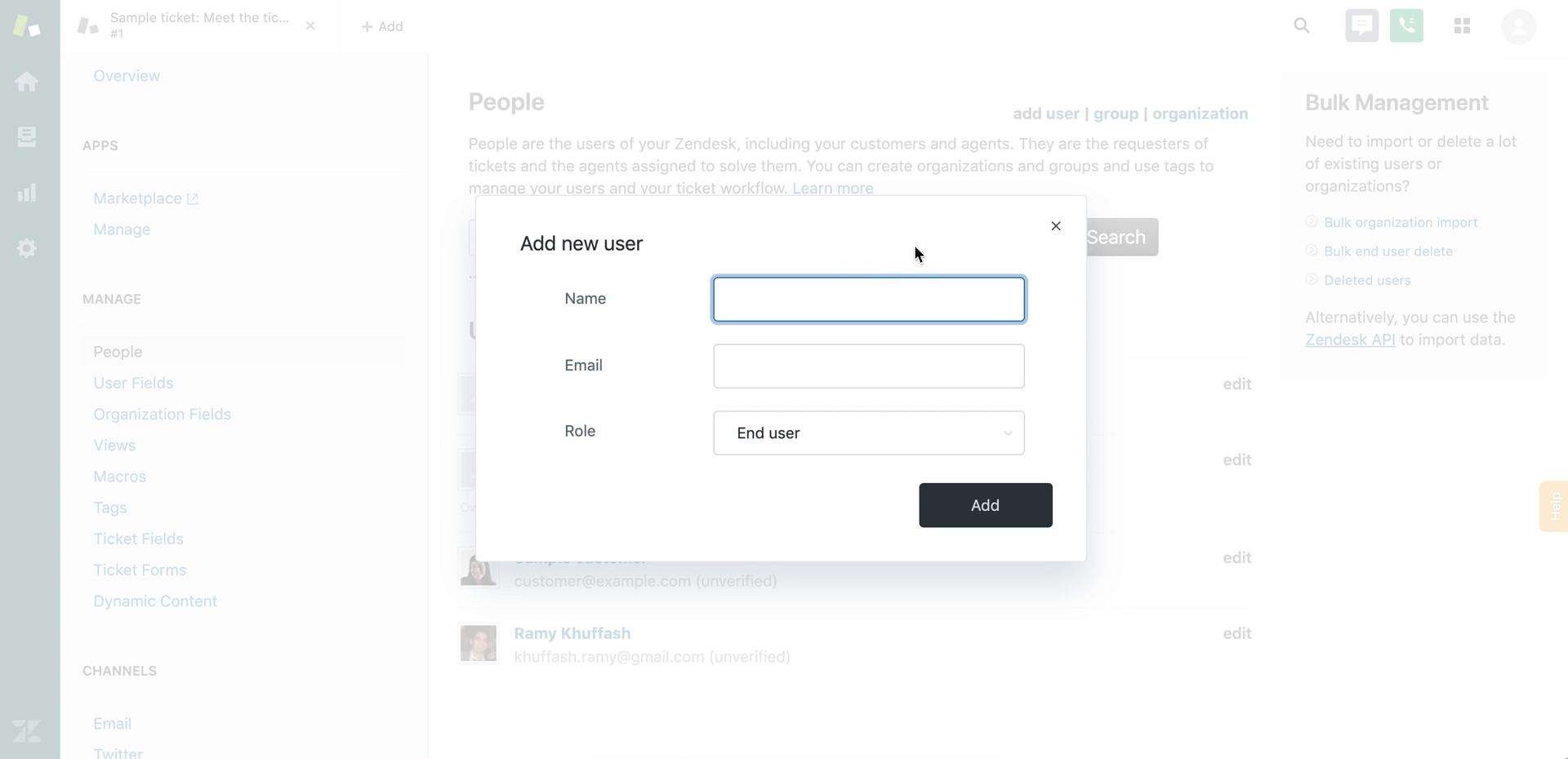 Inviting people on Zendesk video thumbnail