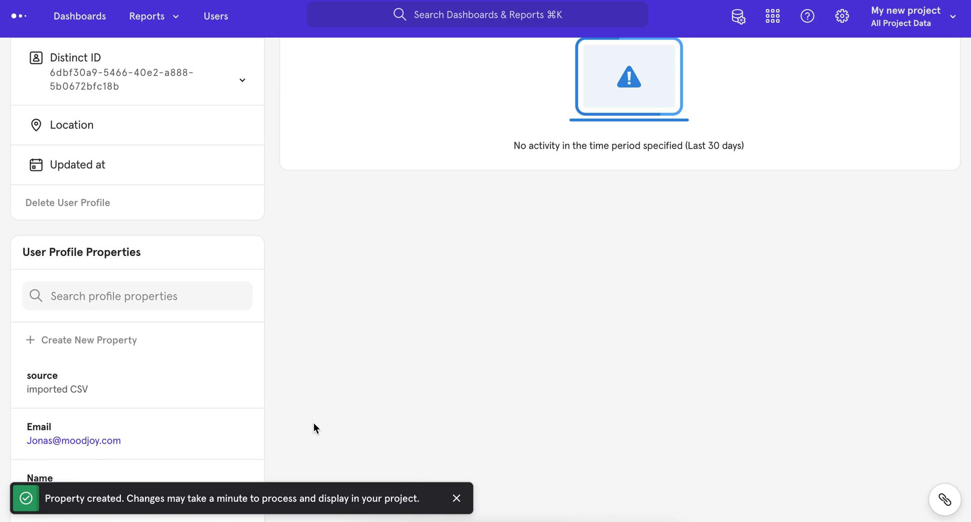 CRM screenshot