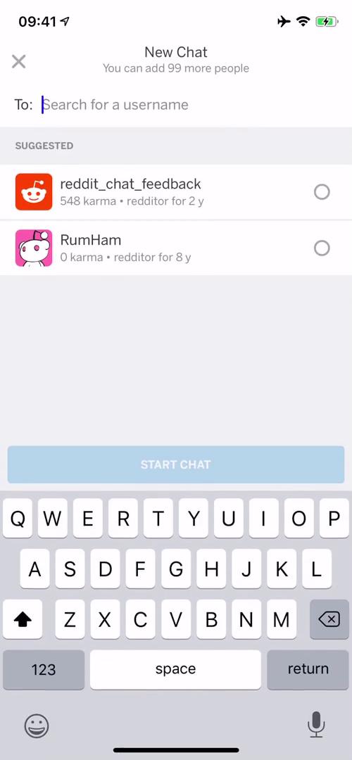 Chat screenshot