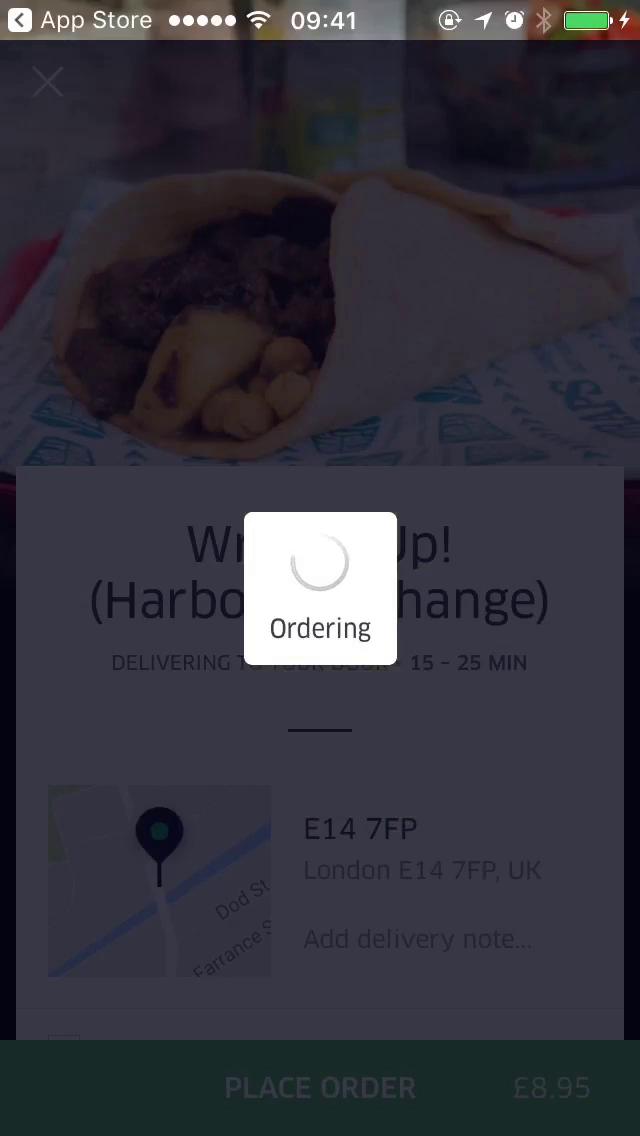 Cancelling an order on Uber Eats video thumbnail