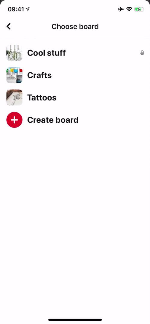 Creating a post on Pinterest video thumbnail