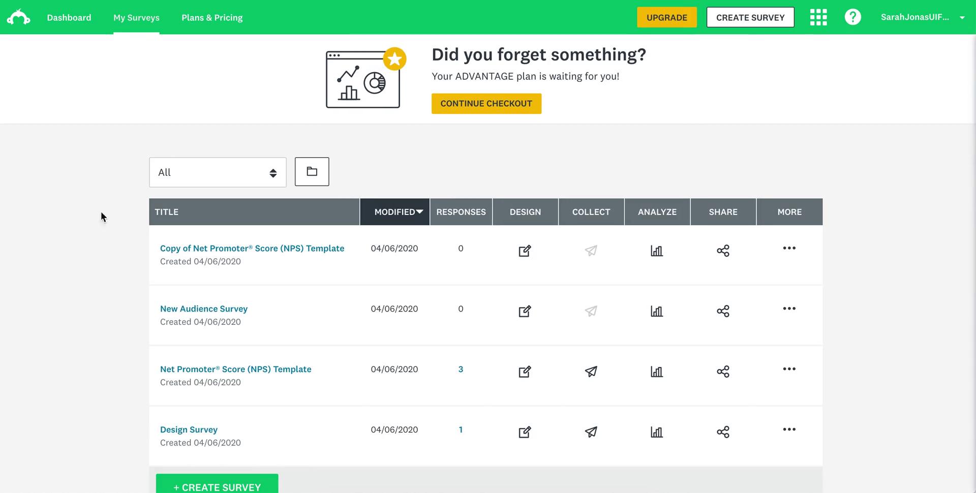 General browsing on SurveyMonkey video thumbnail