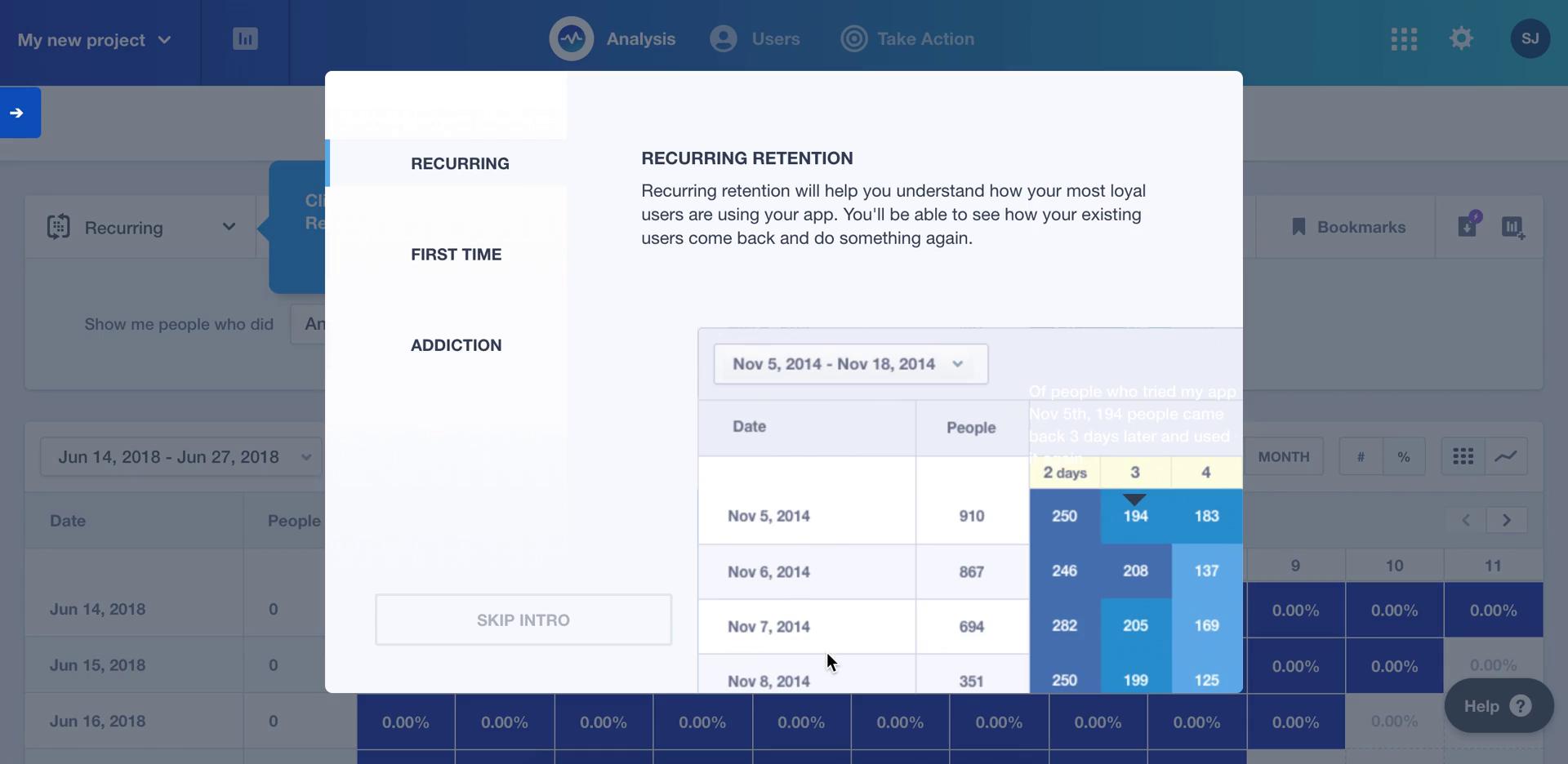 Onboarding screenshot