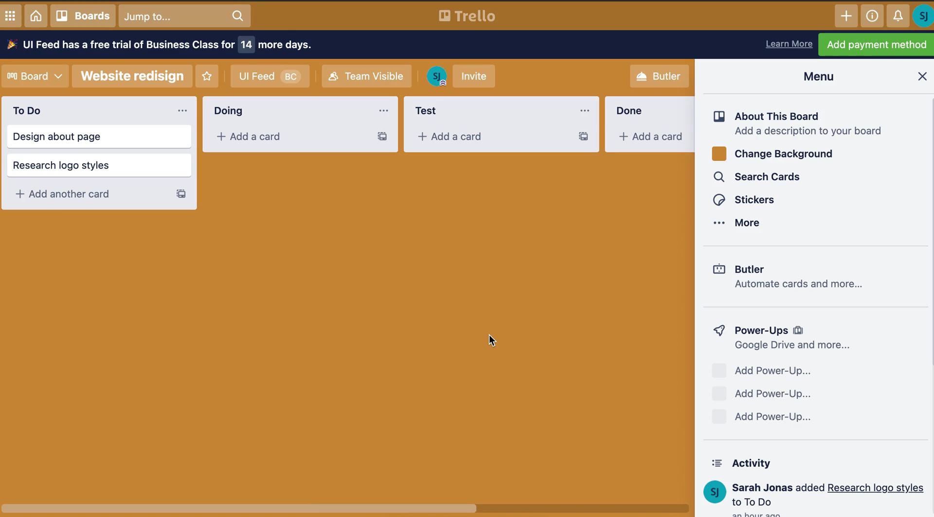 Upgrading your account on Trello video thumbnail