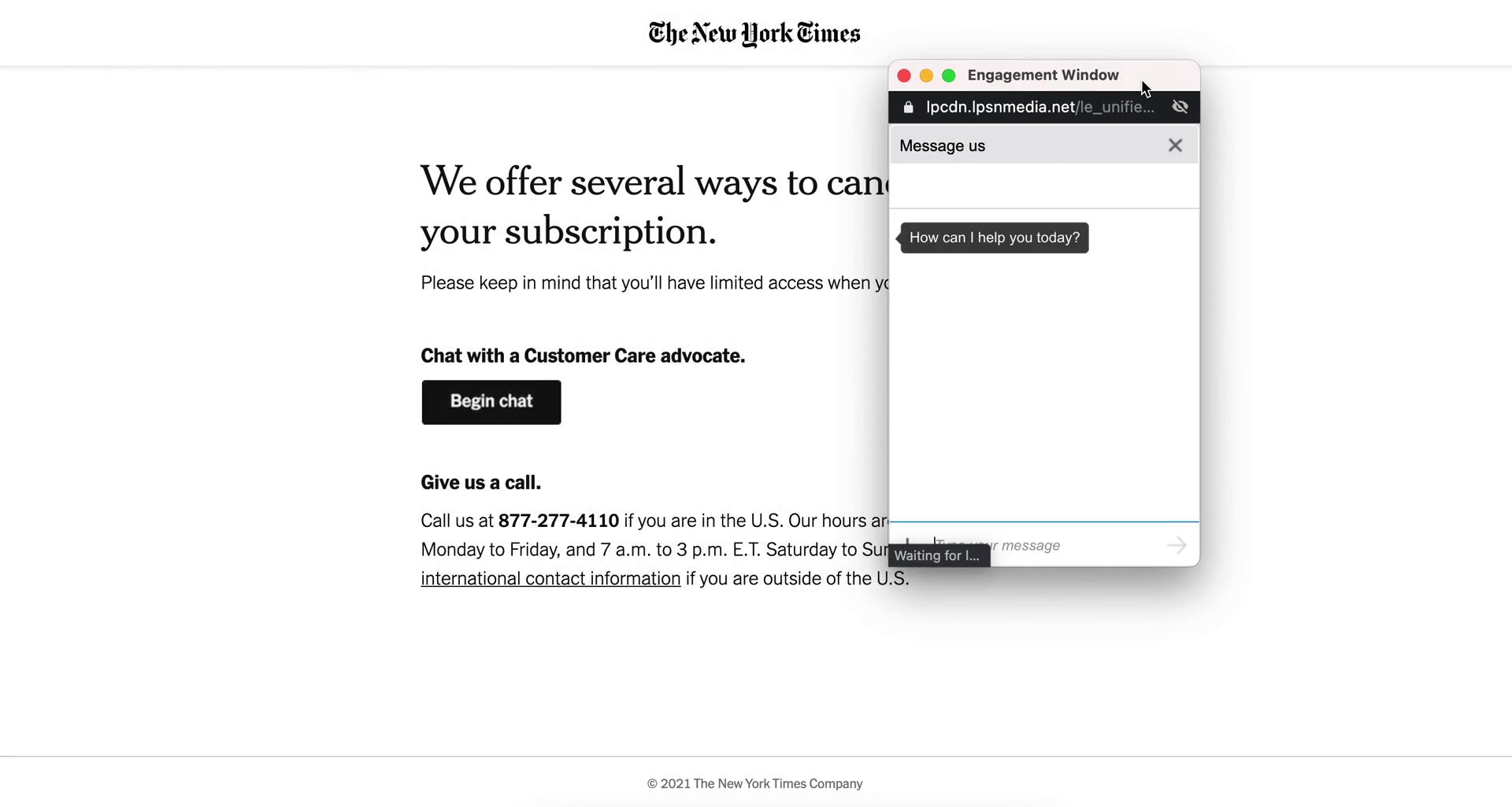 Cancelling your subscription on The New York Times video thumbnail