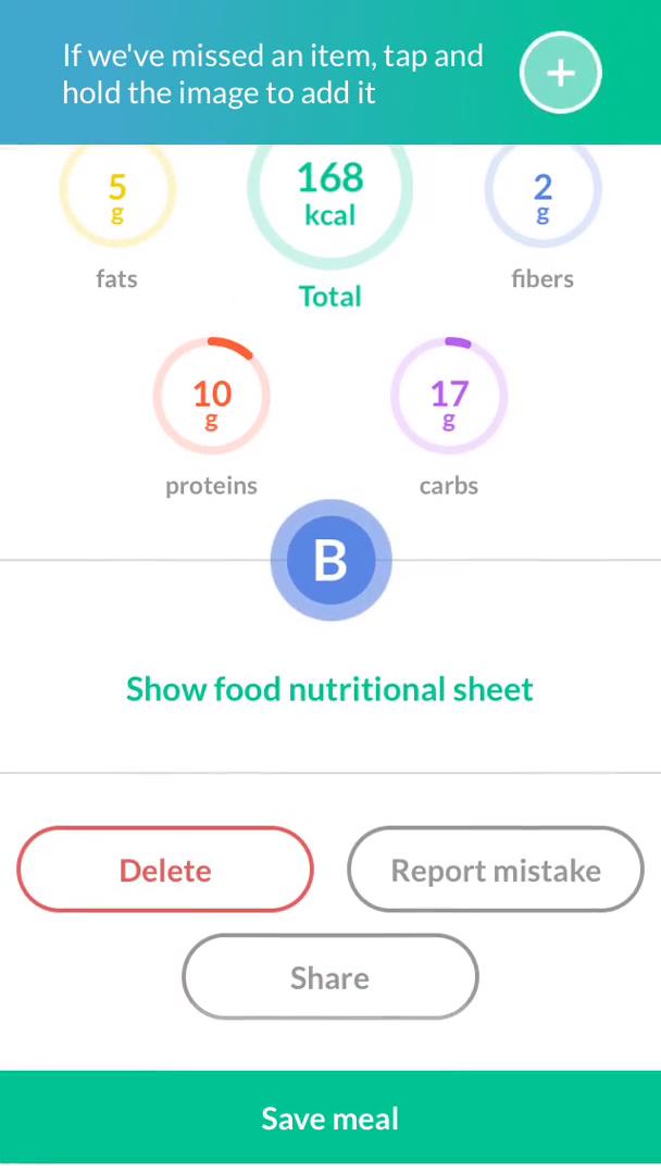 Tracking activity on Foodvisor video thumbnail