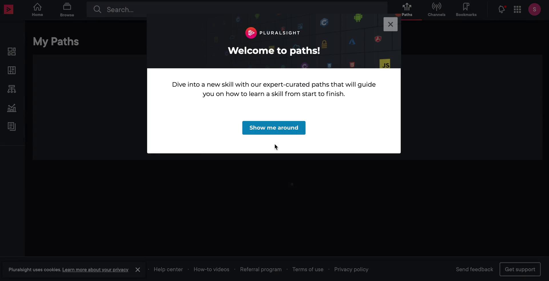 Onboarding screenshot