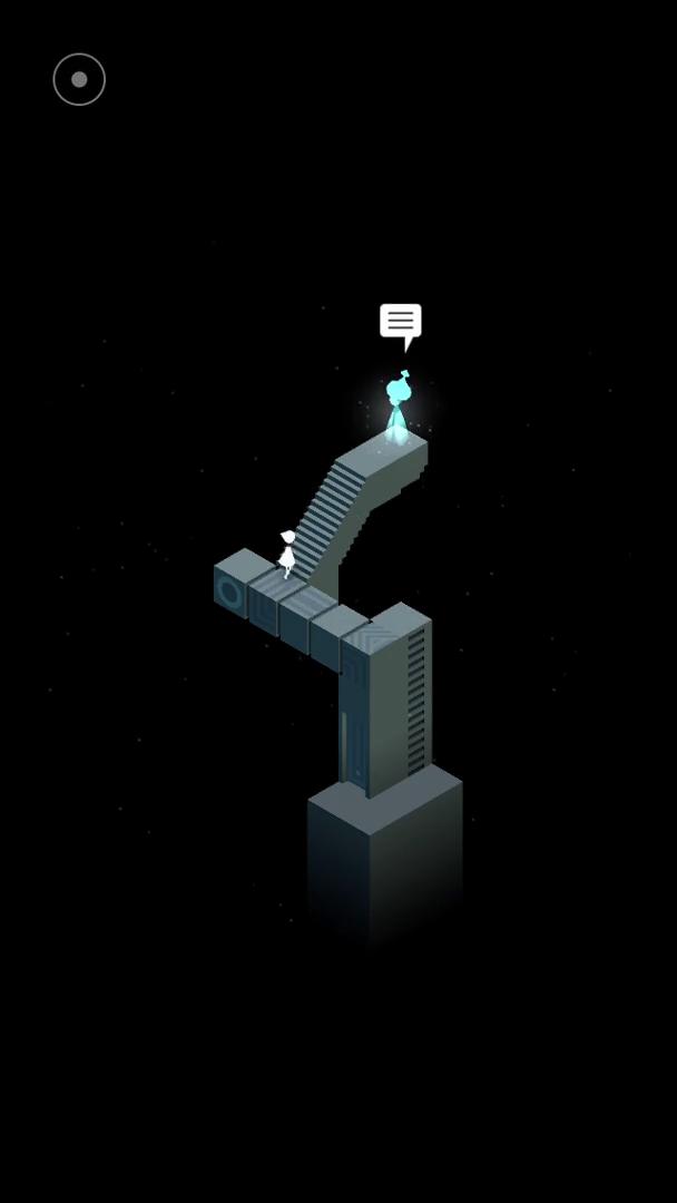 Screenshot of on Completing a level on Monument Valley user flow