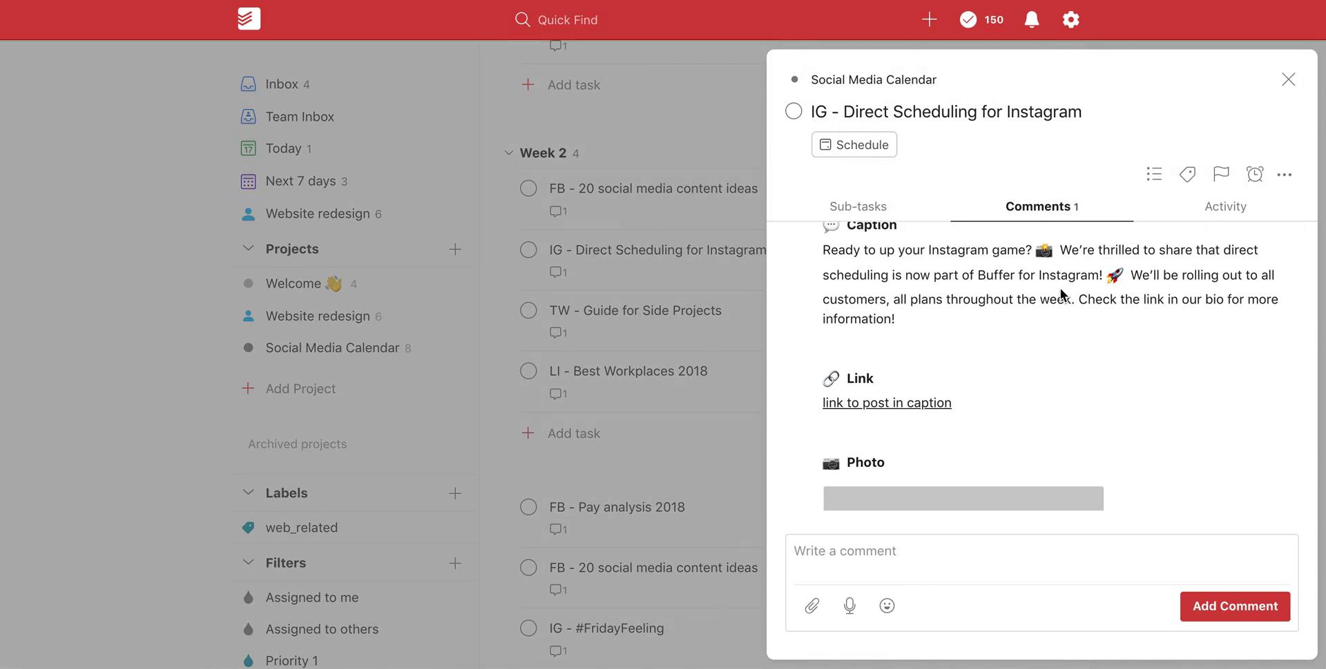 General browsing on Todoist video thumbnail