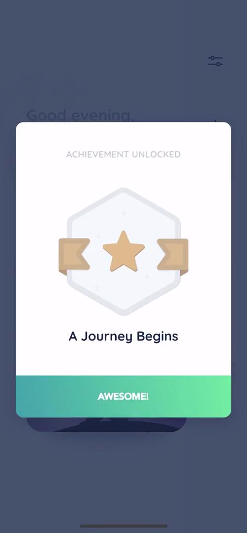 Onboarding screenshot