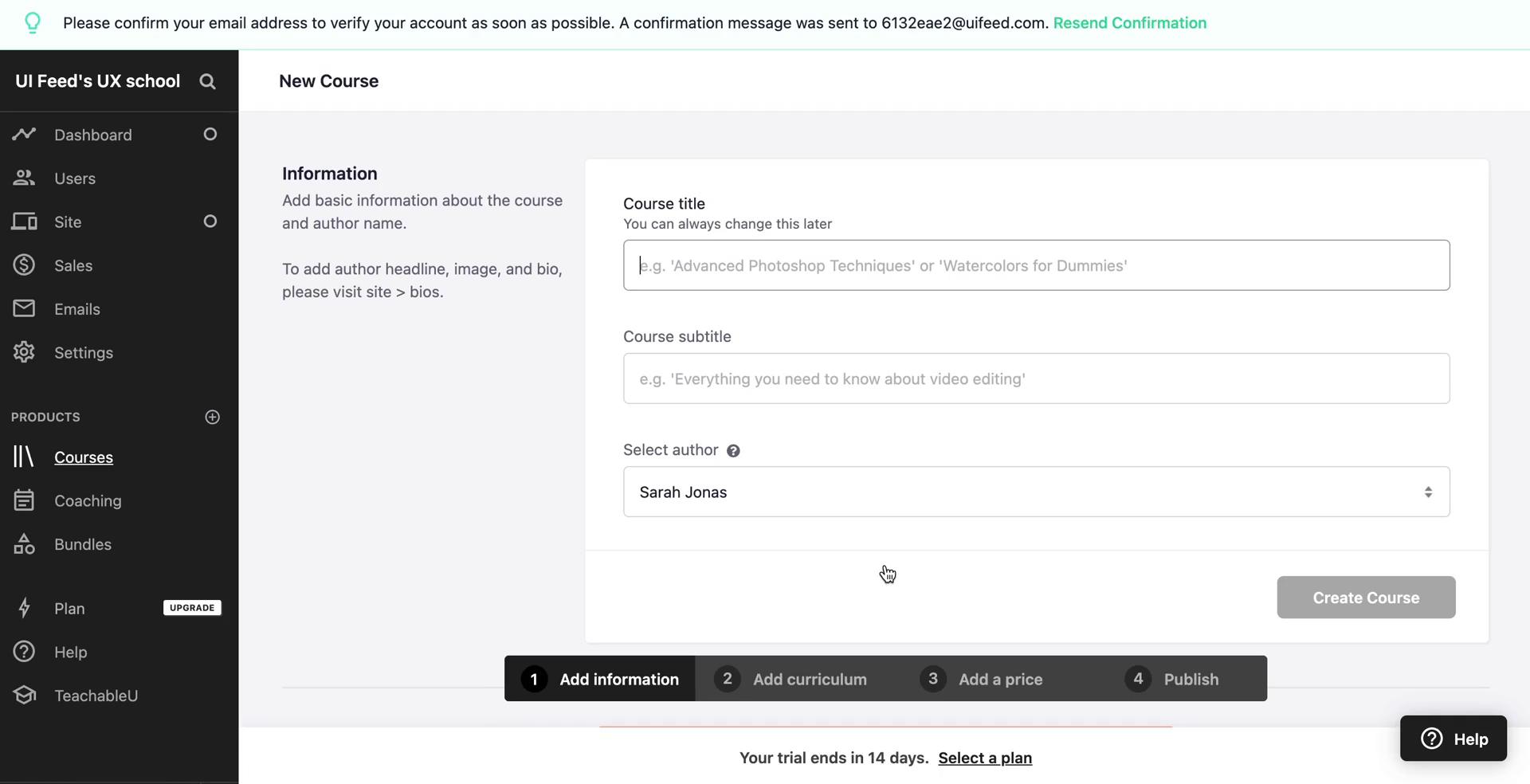 Onboarding screenshot