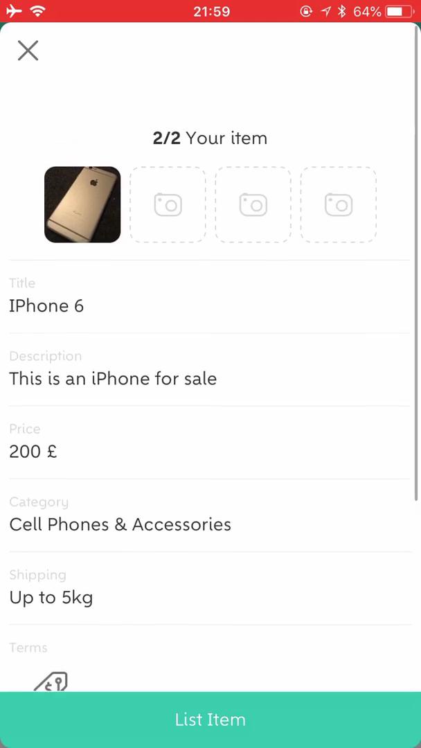 Listing a product on Wallapop video thumbnail