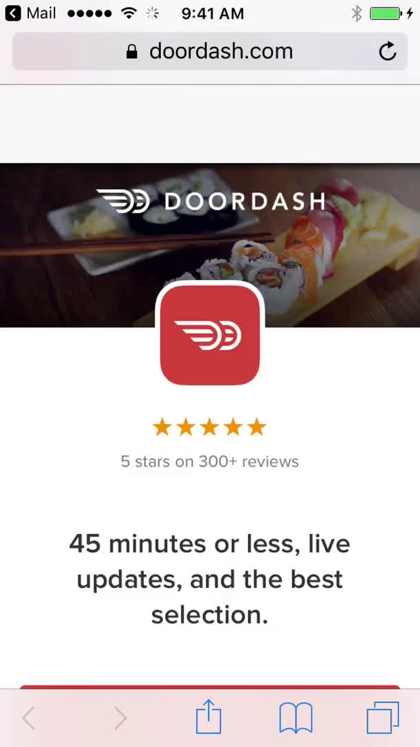 Invite code redeeming on DoorDash video thumbnail