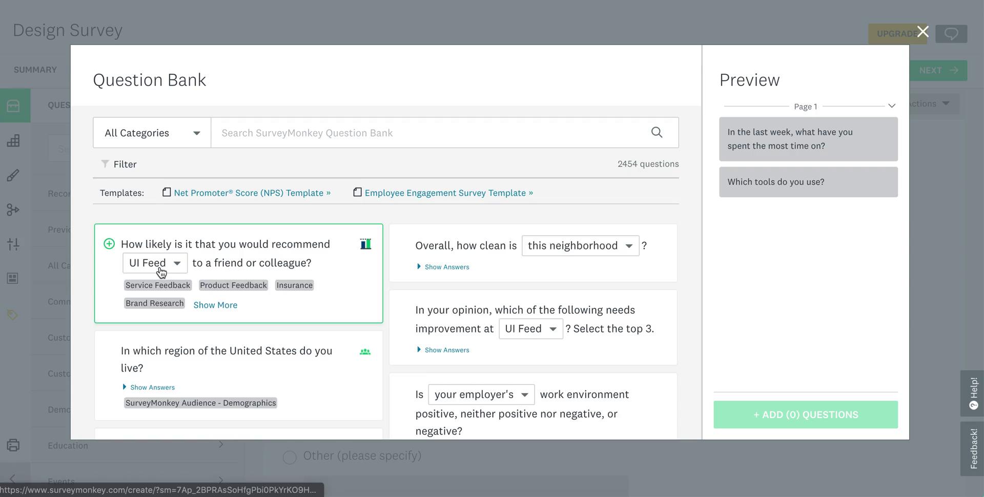 Creating a form on SurveyMonkey video thumbnail