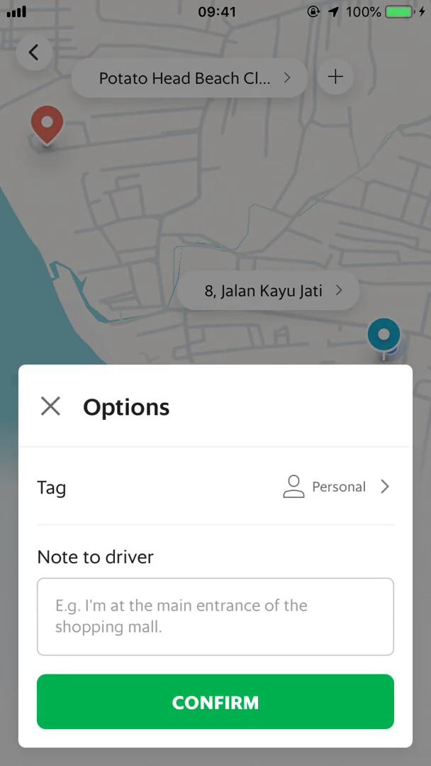 Booking transport on Grab video thumbnail