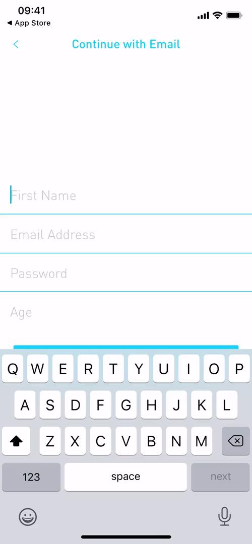 Onboarding screenshot