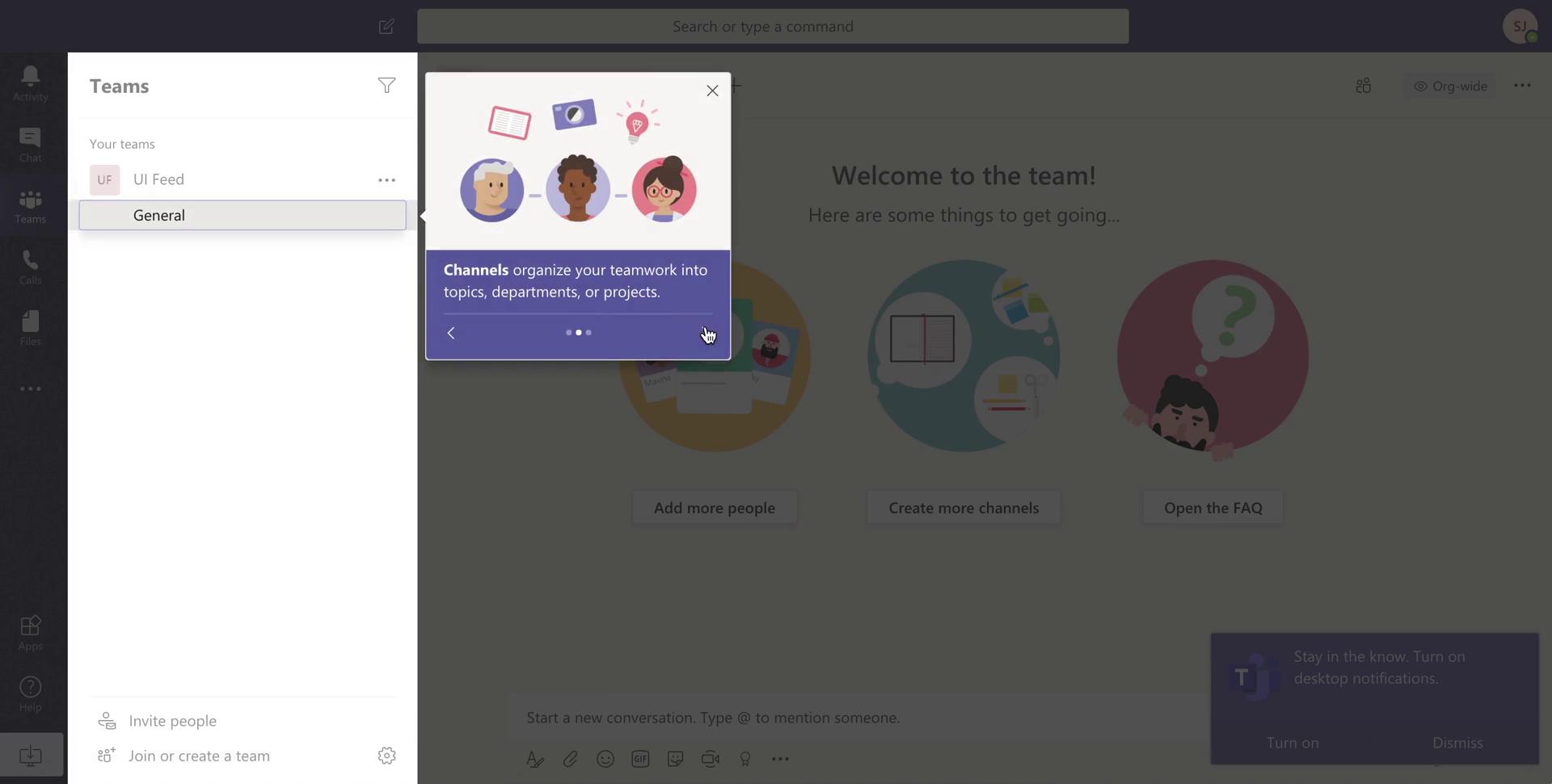 Onboarding on Microsoft Teams video thumbnail