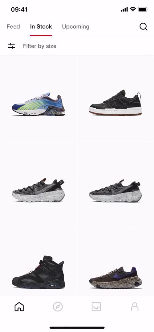 General browsing on SNKRS by Nikes video thumbnail