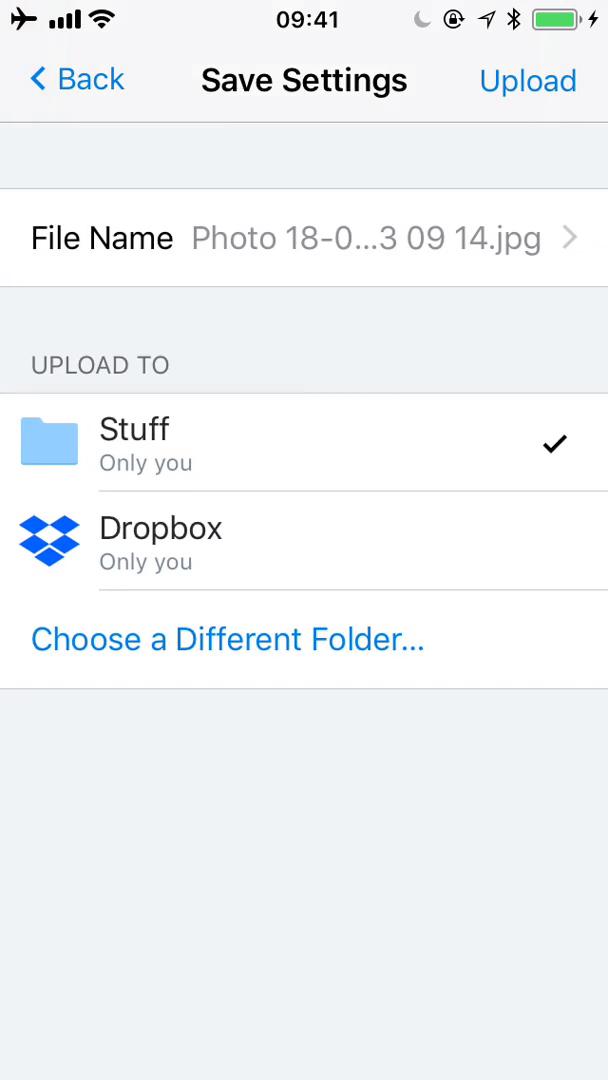 Adding files on Dropbox video thumbnail