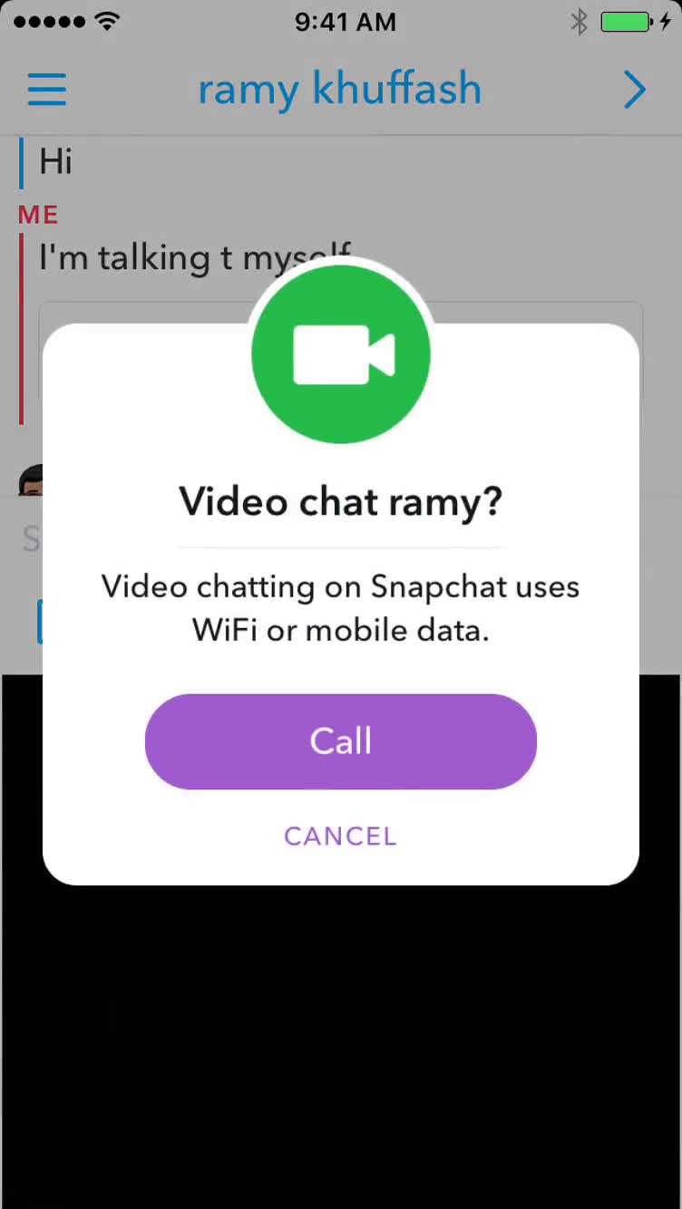 Chat on Snapchat video thumbnail