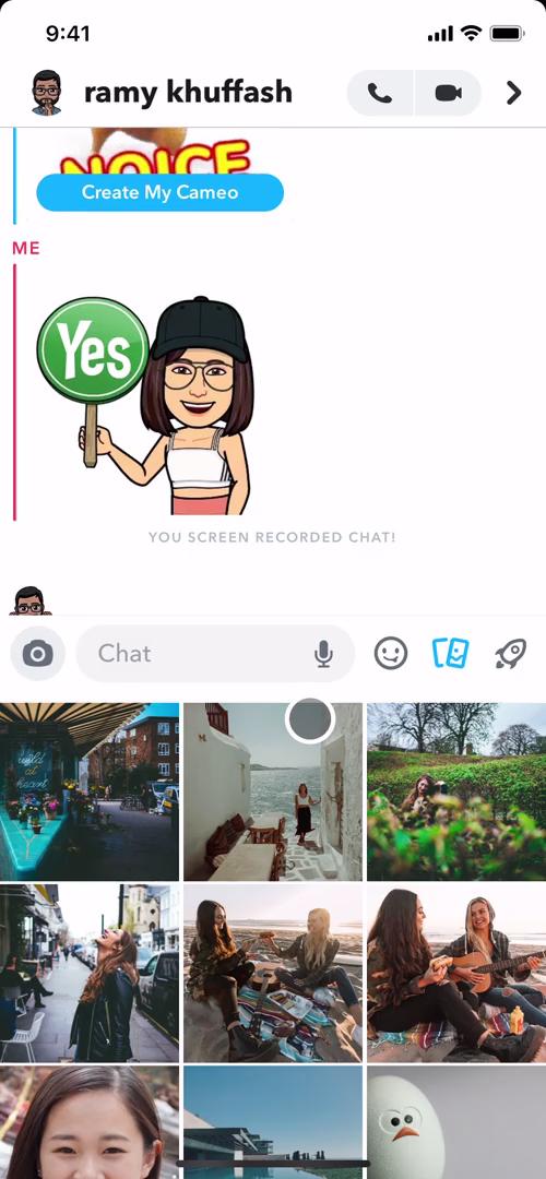 Chat on Snapchat video thumbnail