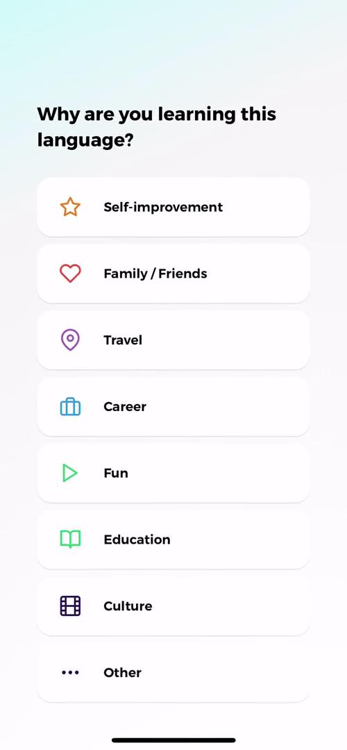 Onboarding screenshot