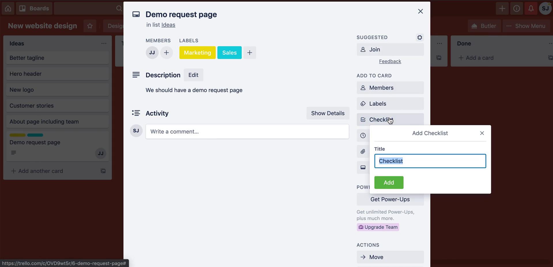 Tasks on Trello video thumbnail