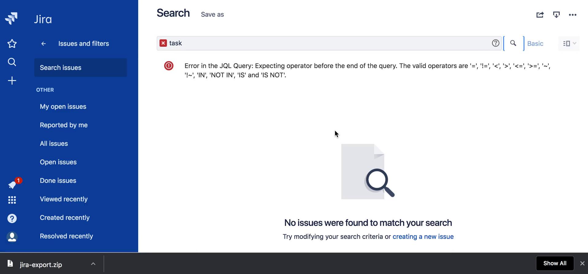 Searching on Jira video thumbnail