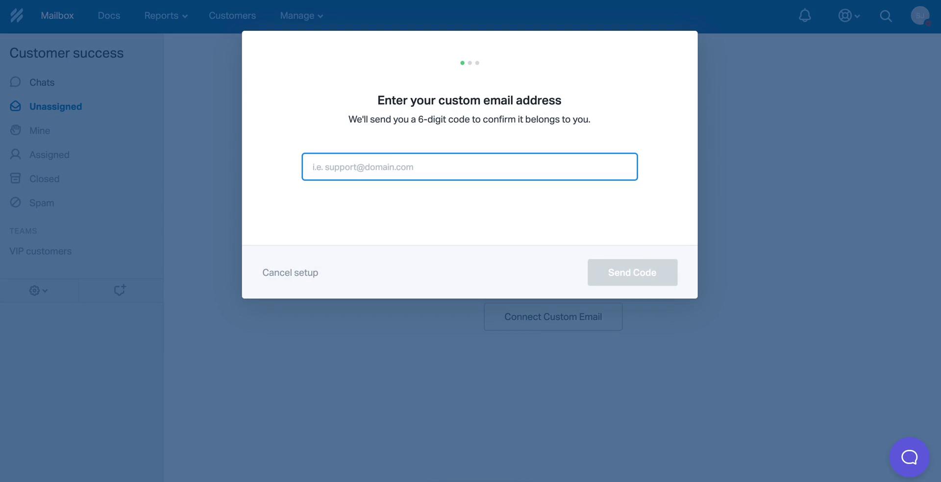 Onboarding screenshot