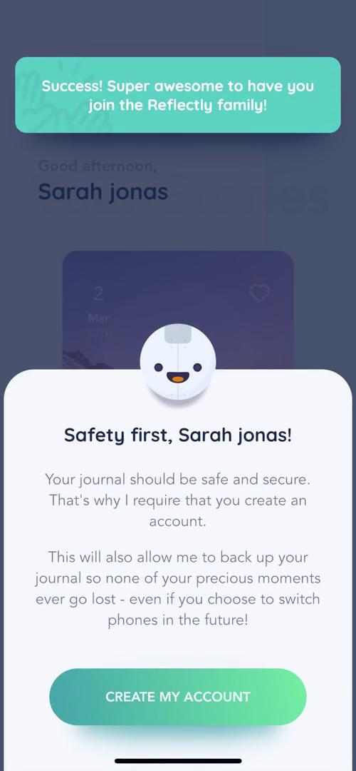 Onboarding screenshot