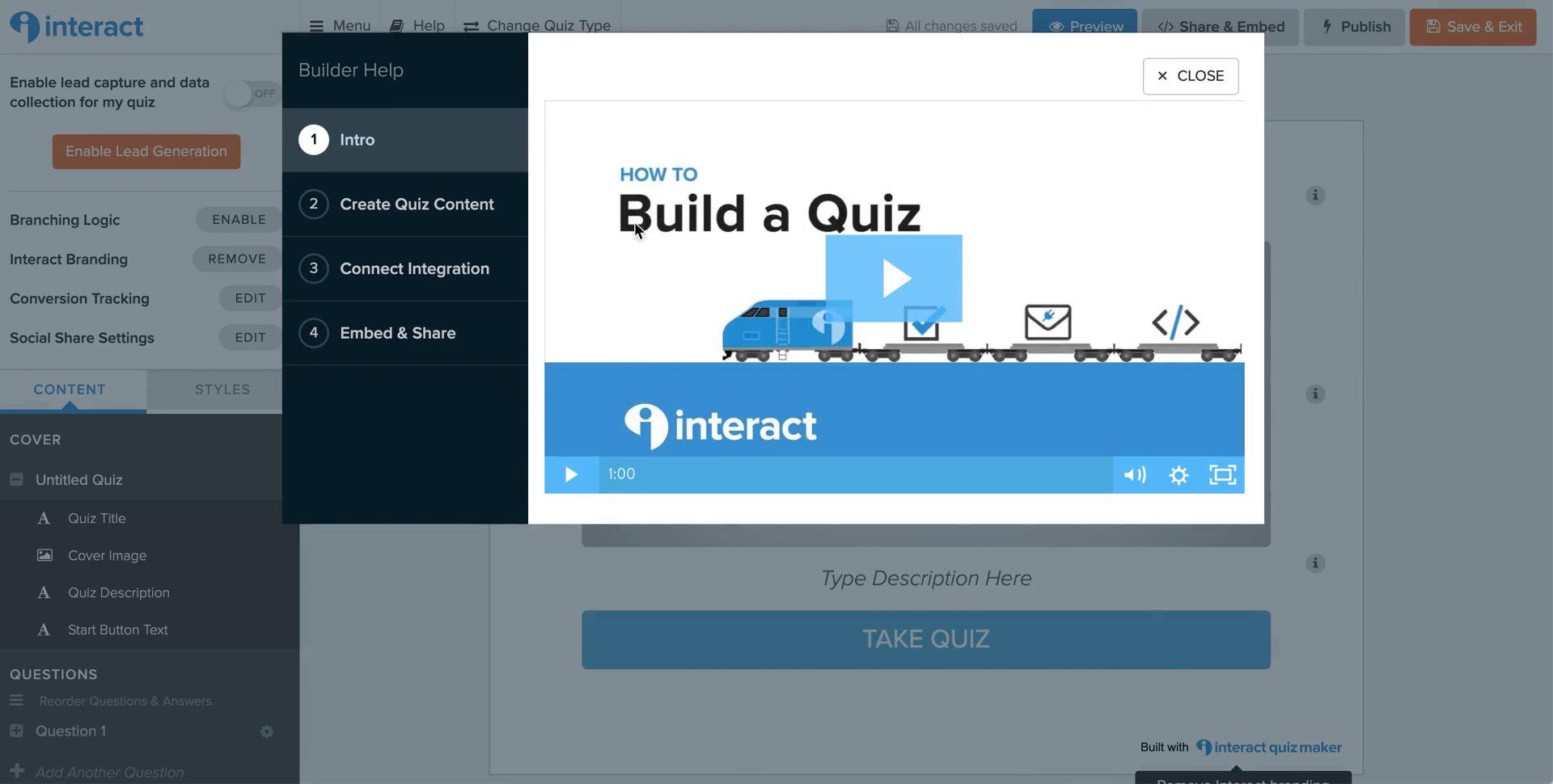 Interact introduction video screenshot