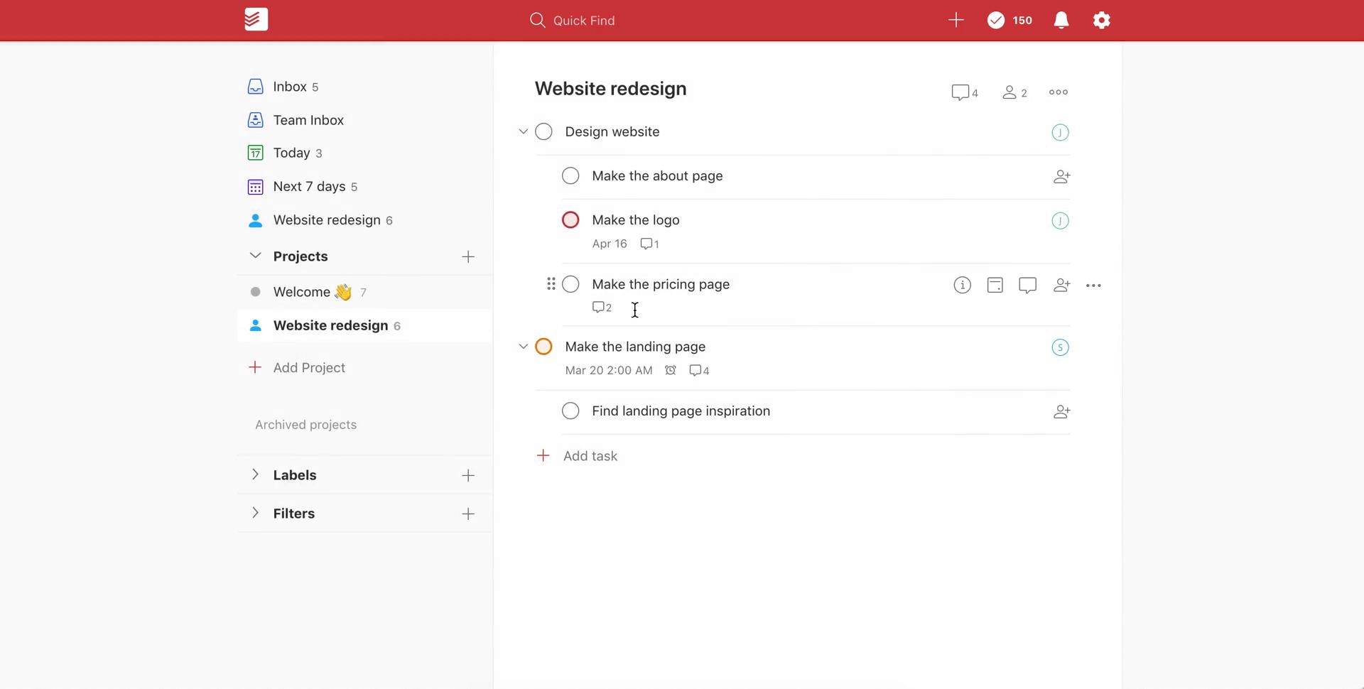 Tasks on Todoist video thumbnail