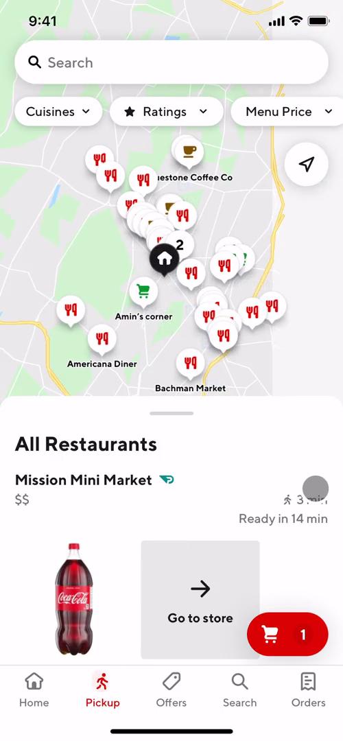 General browsing on DoorDash video thumbnail