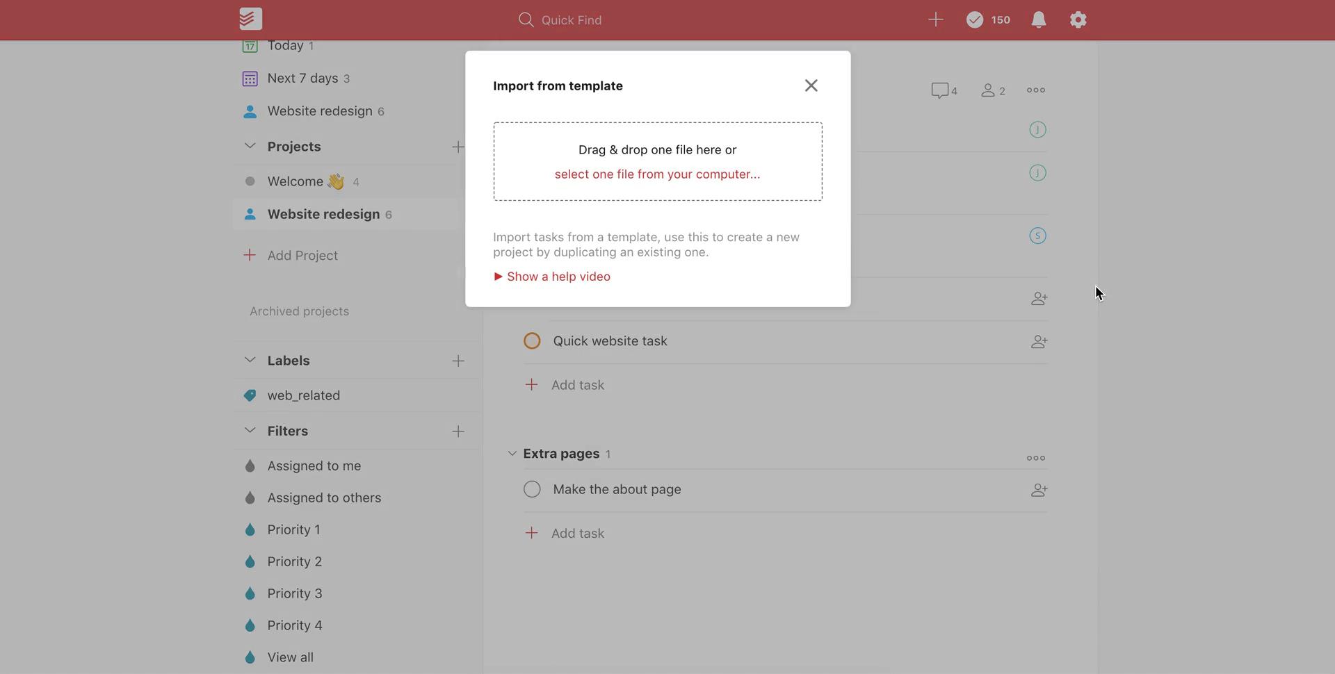 General browsing on Todoist video thumbnail